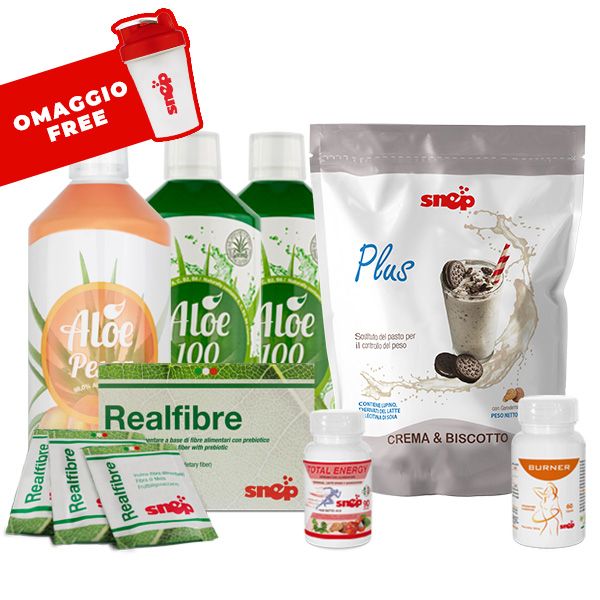 Programma Fit9 - Aloe Bio 100% e Plus 780 Crema e biscotto