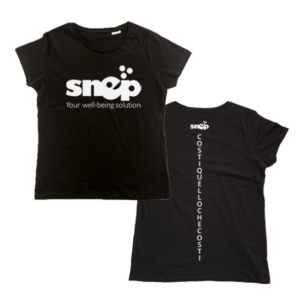 Camiseta Snep - Homem - Preto S