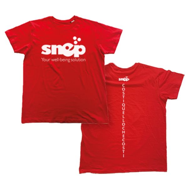 Camiseta Snep - Masculino - Vermelho S