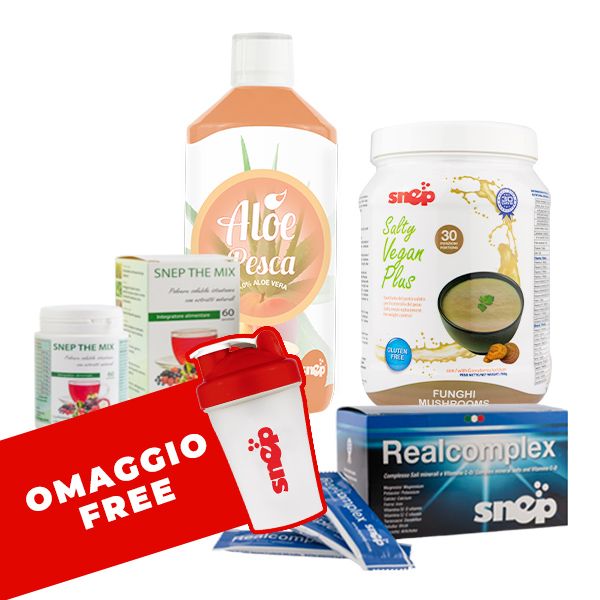 Detox - Salty Vegan gusto Funghi - Aloe Pesca