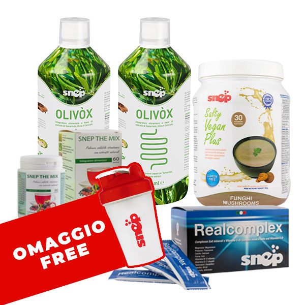 Programma Detox Plus Salty gusto Funghi - Olivox 2pz