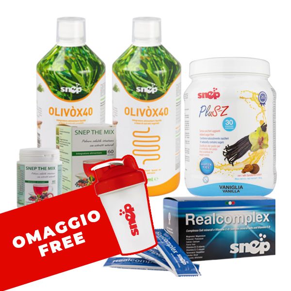 Programma Detox Plus-Z Vaniglia - Olivox 40 2pz