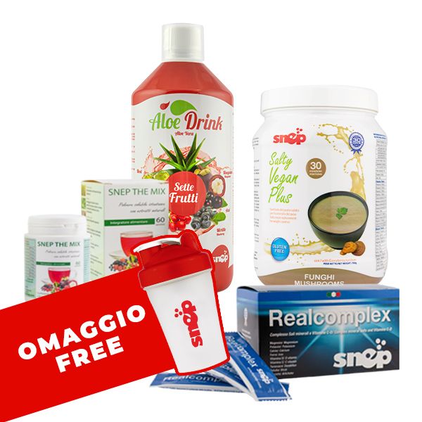 Programma Detox Salty Vegan Gusto Funghi - Aloe 7 Frutti