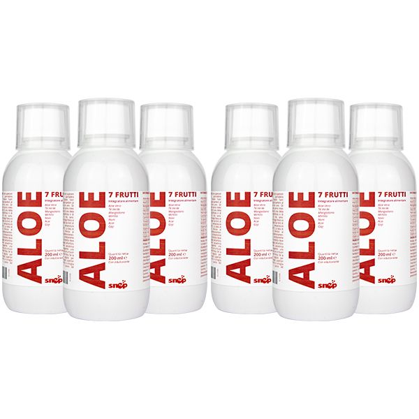 ALOE DRINK 7 FRUTTI 200ml 6 BOTTIGLIE