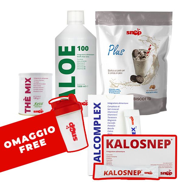 TIME FOR DETOX  CREMA E BISCOTTO- ALOE BIO 100%