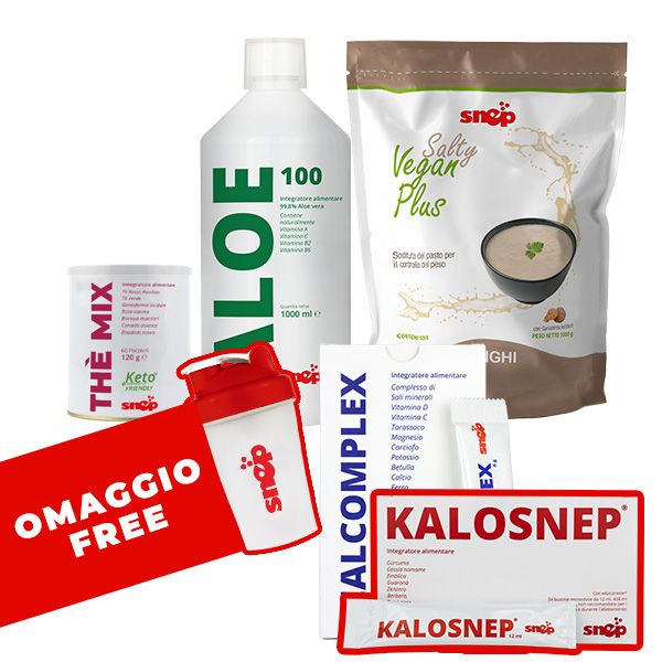 TIME FOR DETOX SALTY VEGAN GUSTO FUNGHI - ALOE BIO 100%