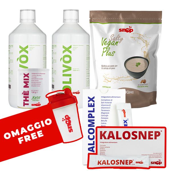 TIME FOR DETOX  PLUS SALTY GUSTO FUNGHI - OLIVOX 2PZ