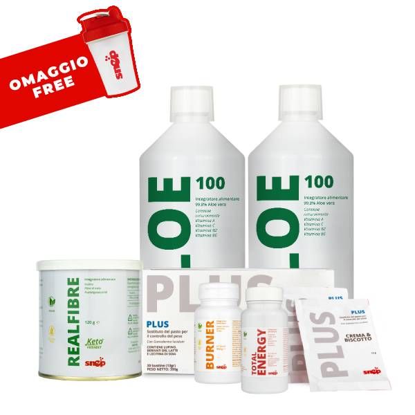 PROGRAMMA FIT9 CREMA E BISCOTTO ALOE 100% BIO