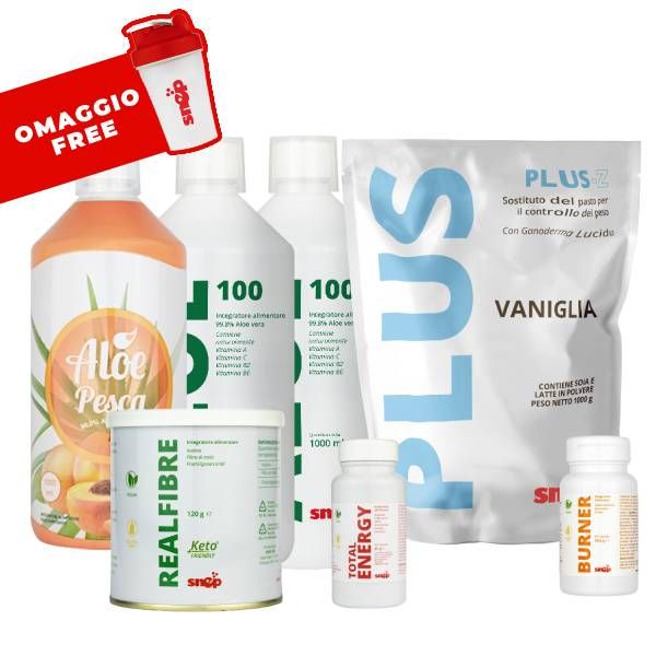 PROGRAMMA FIT9 - ALOE PESCA + ALOE BIO 100% E PLUS-Z 1000 VANIGLIA