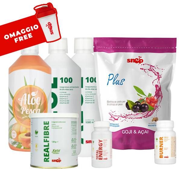 PROGRAMMA FIT9 - ALOE PESCA + ALOE BIO 100% E PLUS 1000 GOJI & ACAI