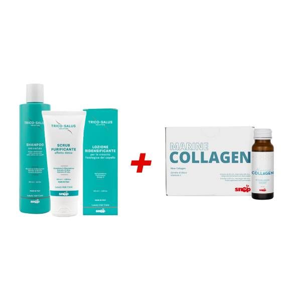 kit anti-caderea parului + Collagen