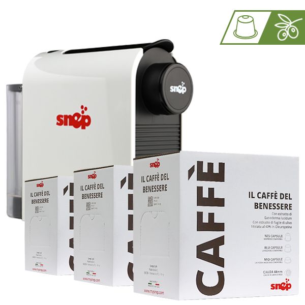 PROMO MACCHINA CAFF&Egrave; 2ESPRESSO + CAFF&Egrave; CON OLEUROPEINA (COMPATIBILI NESPRESSO)