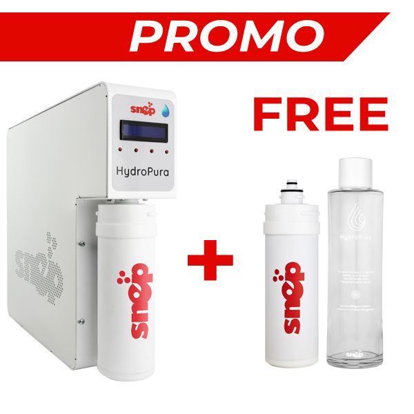 FILTRAZIONE A OSMOSI INVERSA E IDROGENAZIONE - HYDROPURA® - GARANZIA 5 ANNI