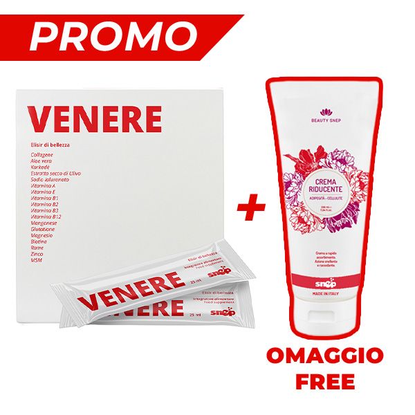 VENERE + CREMA RIDUCENTE ANTICELLULITE (ADIPOSITÀ)