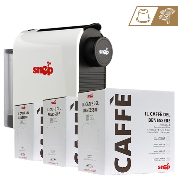 PROMO MACCHINA CAFF&Egrave; 2ESPRESSO + CAFF&Egrave; CON GANODERMA (COMPATIBILI NESPRESSO)