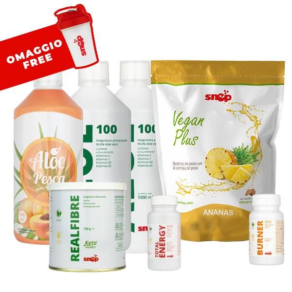 PROGRAMMA FIT9 - ALOE PESCA + ALOE BIO 100% E PLUS 1000 ANANAS