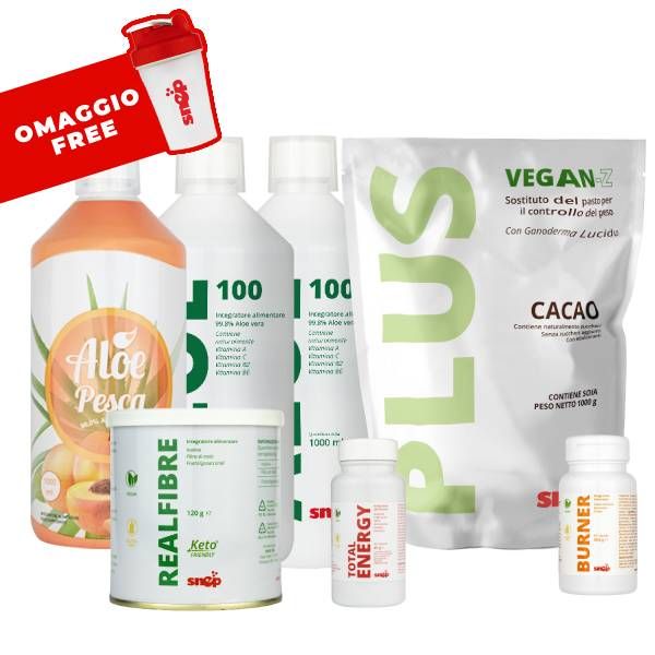 PROGRAMMA FIT9 - ALOE PESCA + ALOE BIO 100% E PLUS-Z 1000 CACAO