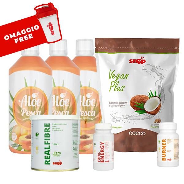 FIT9 PROGRAM - ALOE PEACH AND PLUS 1000 COCONUT