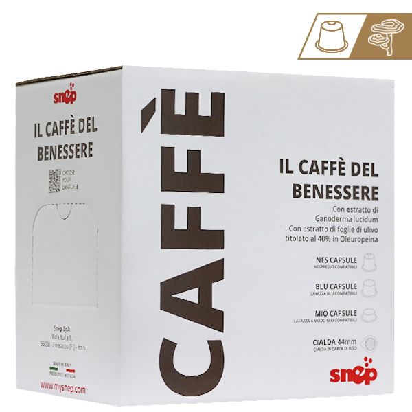 CAPSULE CAFF&Egrave; CON GANODERMA COMPATIBILI NESPRESSO