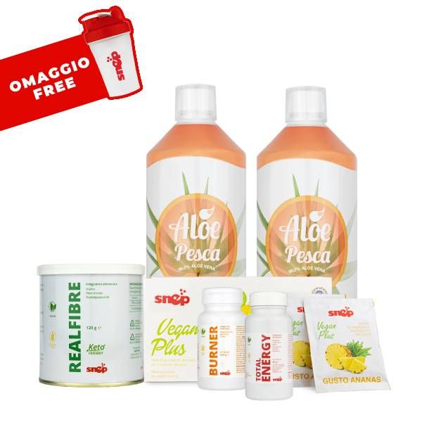 FIT9 VEGAN ANANAS PLICURI - ALOE PIERSICĂ