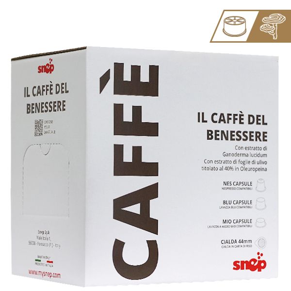 CAPSULE CAFF&Egrave; CON GANODERMA COMPATIBILI LAVAZZA POINT