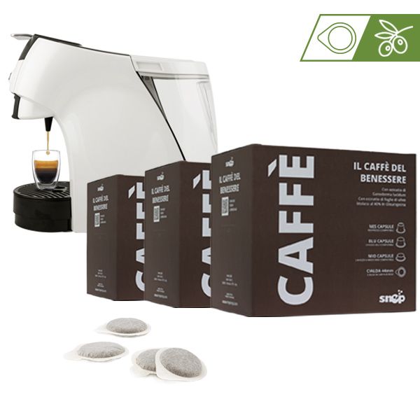 PROMO MACCHINA ARIETE + CAFF&Egrave; IN CIALDA CON OLEUROPEINA