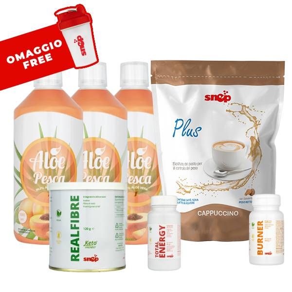 FIT9 DETOX CAPPUCCINO - ALOE PIERSICĂ