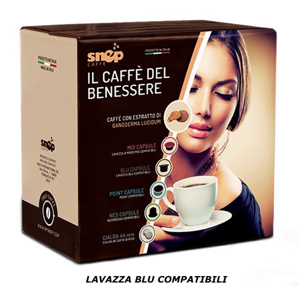 CAPSULE DE CAFEA SNEEP ALBASTRE (COMPATIBILE LAVAZZA BLU)