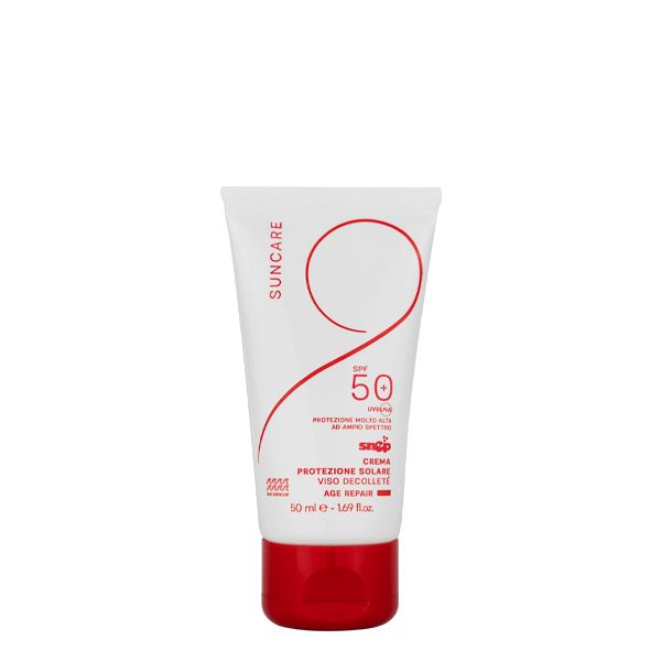 CREMA PROTEZIONE SOLARE VISO DECOLLET&Eacute; SPF 50 +&nbsp;