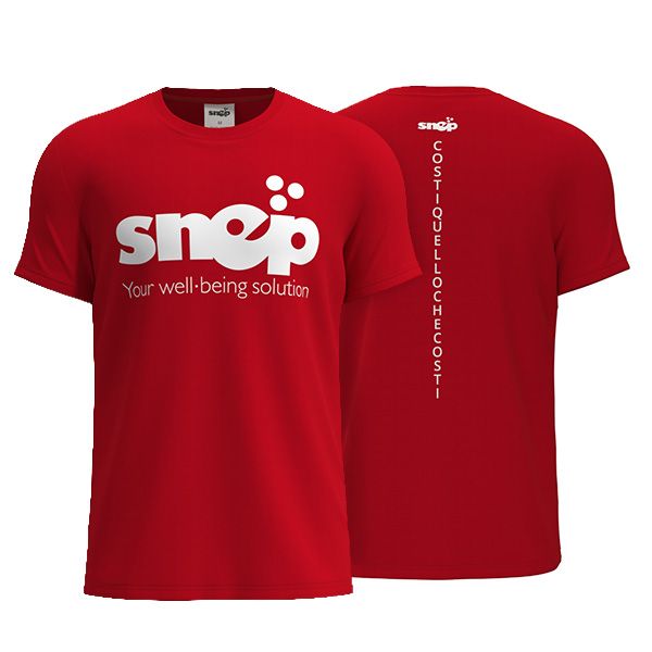 MAGLIETTA SNEP - UOMO - ROSSA XXL