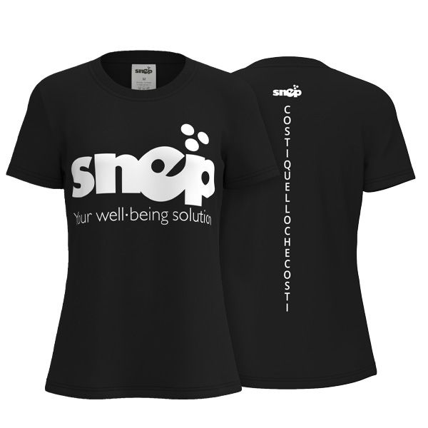 MAGLIETTA SNEP - DONNA - NERA M