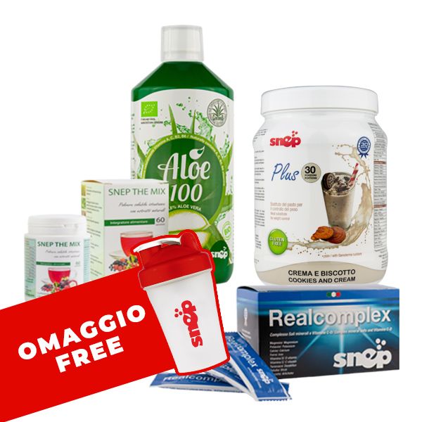Programma Detox Crema e Biscotto- Aloe Bio 100%