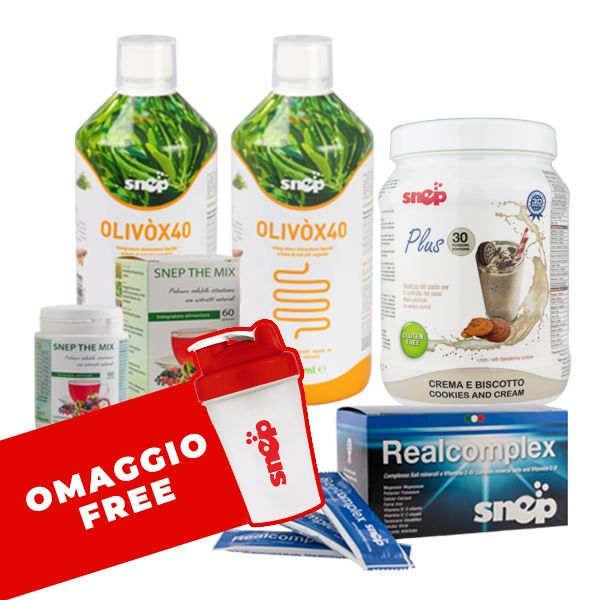 Programma Detox Crema e Biscotto - Olivox 40 2pz