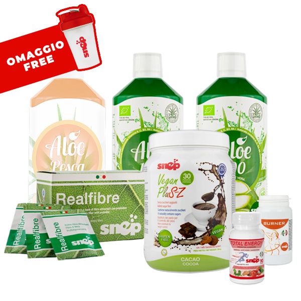 Paket Fit9 - Aloe Bio 100% und Plus-Z Kakao