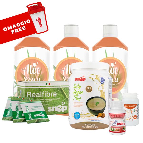 Programma Fit9 - Aloe Pesca e Plus 780 Salty Vegan gusto Funghi