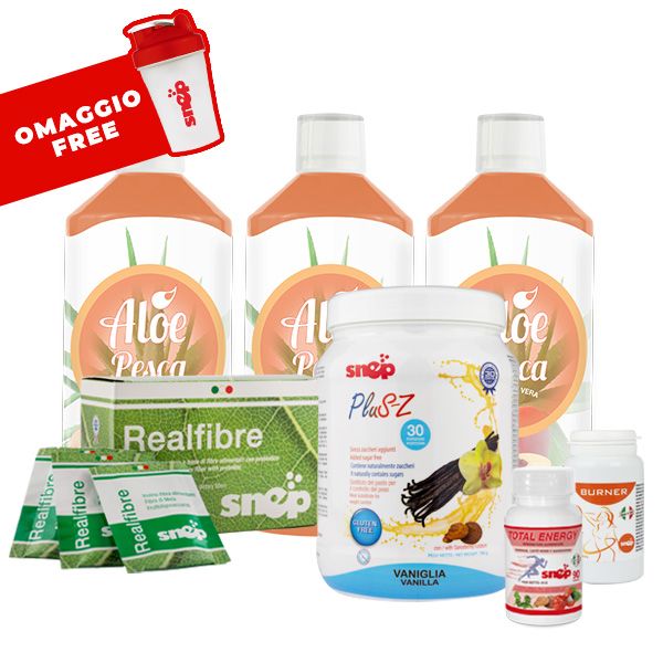 Programma Fit9 - Aloe Pesca e Plus-Z 780 Vaniglia