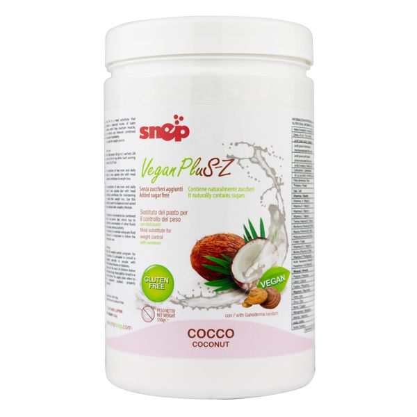 PLUS VEGAN COCCO SENZA ZUCCHERO CON GANODERMA